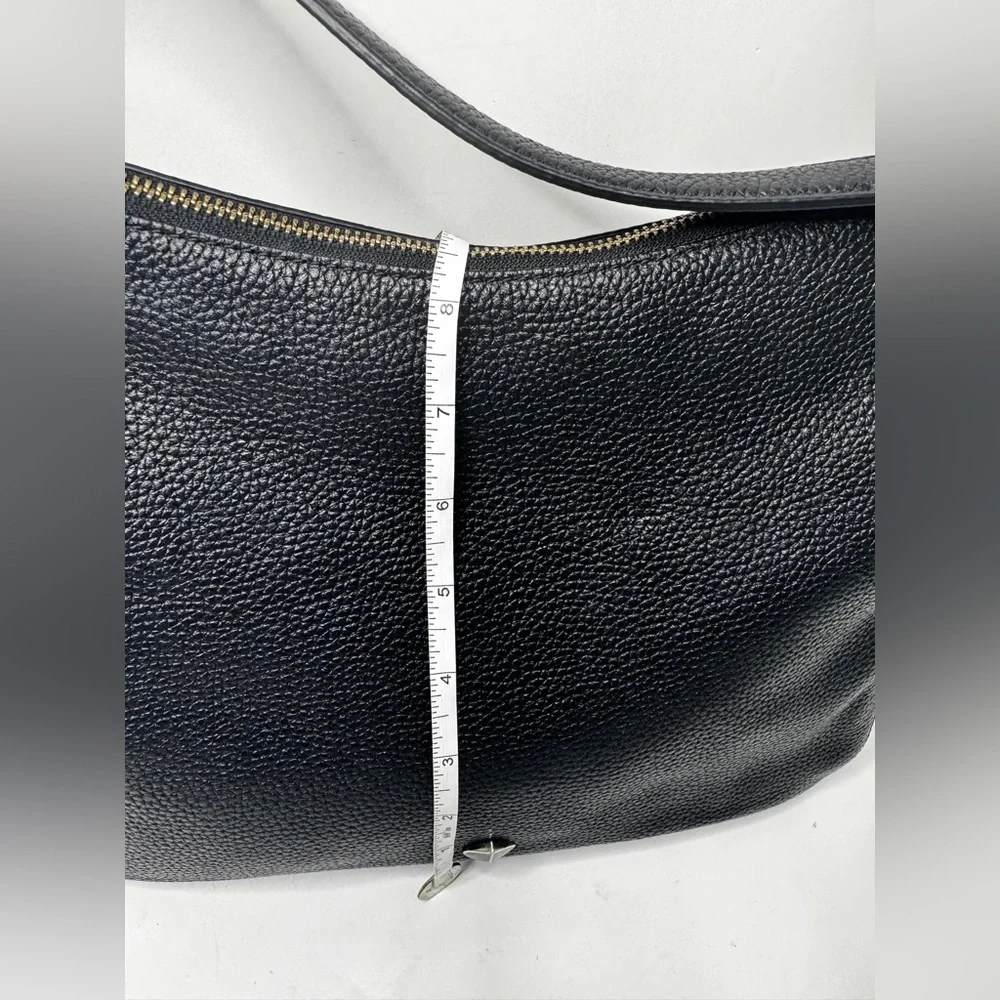 Kate Spade Cobble hill Medium Convertible Leather Messenger Shoulder Bag Black